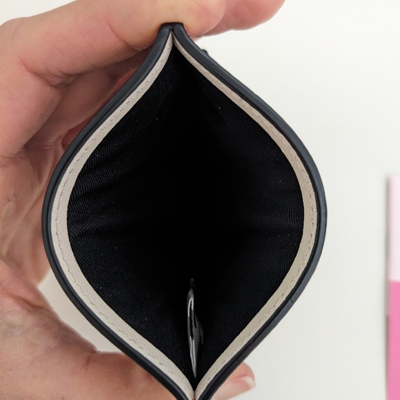 NWT! Kate Spade New York Blinx Owl Plaid Card Holder In Red And Black - Picture 9 of 13